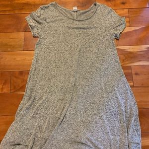 Gray Old Navy T-Shirt Dress